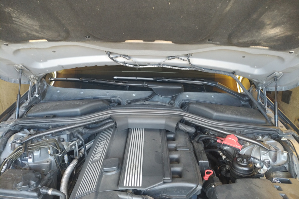 Как антидождь наказал меня на трапецию дворников — BMW 5 series (E60 ...