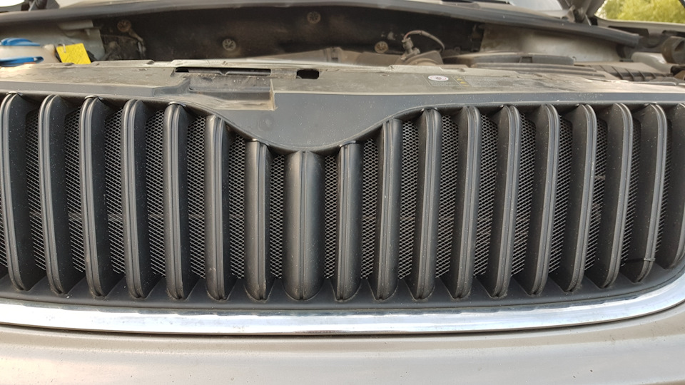 Сетка в решетку радиатора — DRIVE2