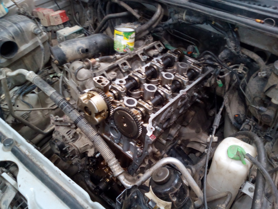 ГБЦ на месте, — Suzuki Jimny (1G)