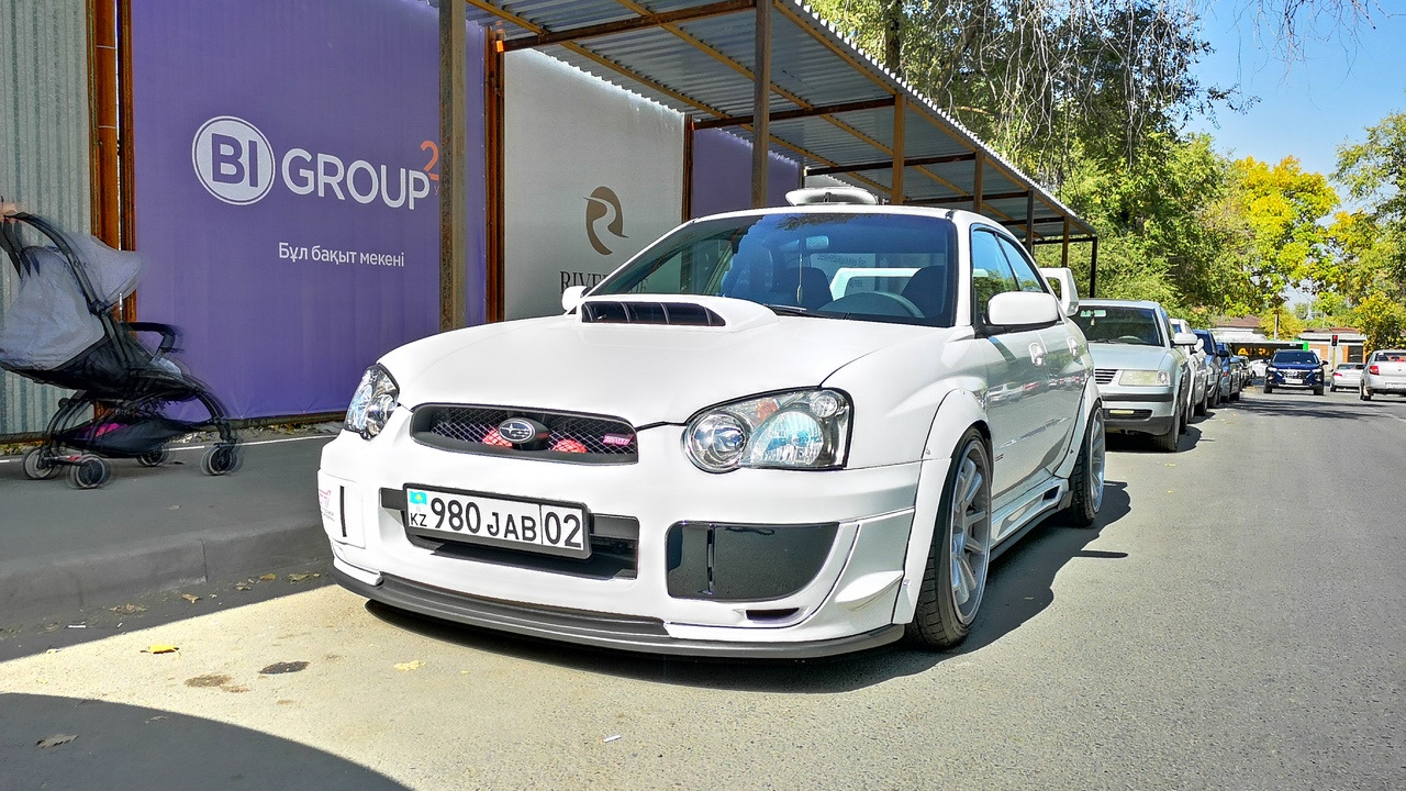 Subaru Impreza WRX STI (GD) 2.2 бензиновый 2004 | Белый конь на DRIVE2