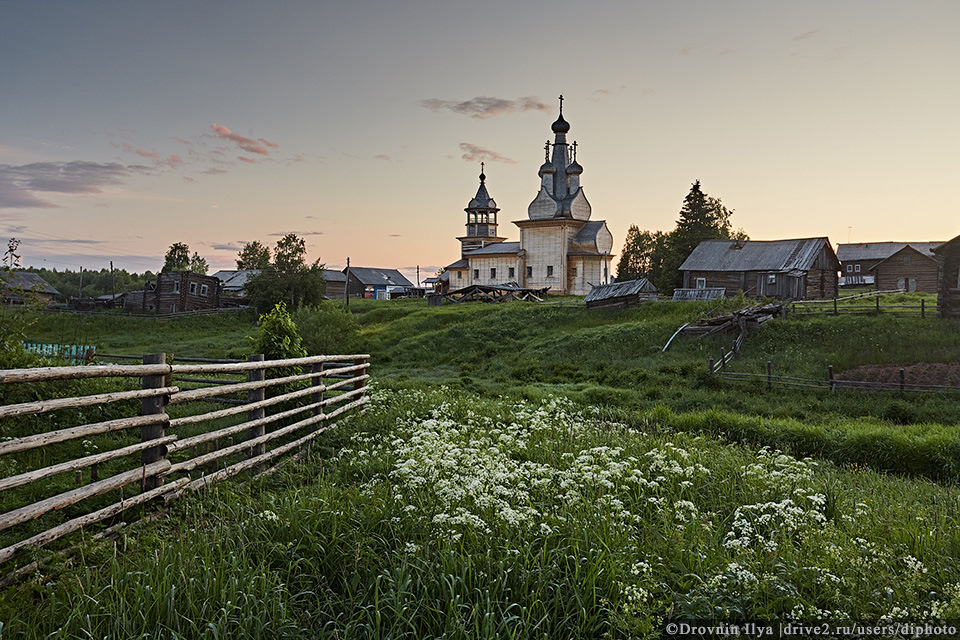 Деревня белая фото