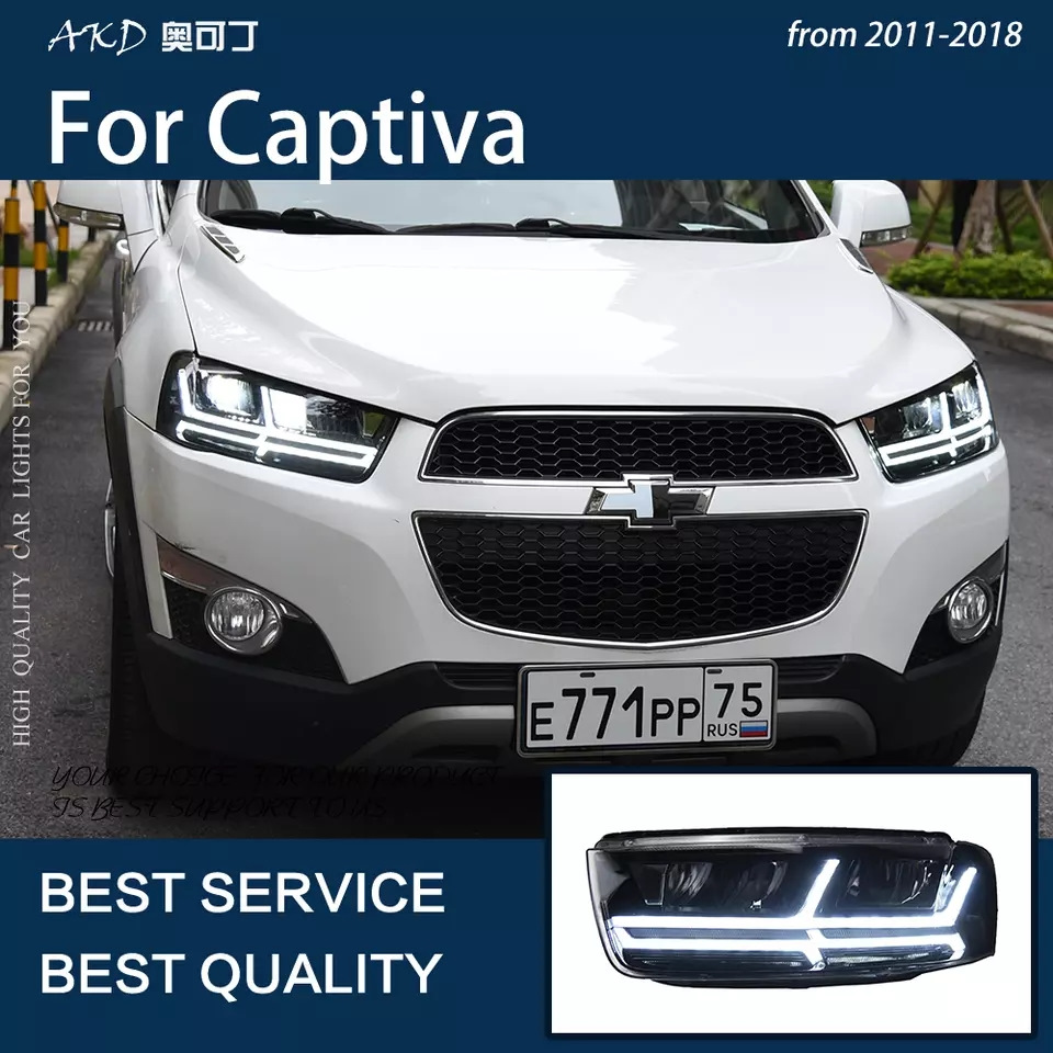 Фары из Китая. Опыт установки, доработки и эксплуатации — Chevrolet Captiva  (1G), 2,4 л, 2015 года | тюнинг | DRIVE2