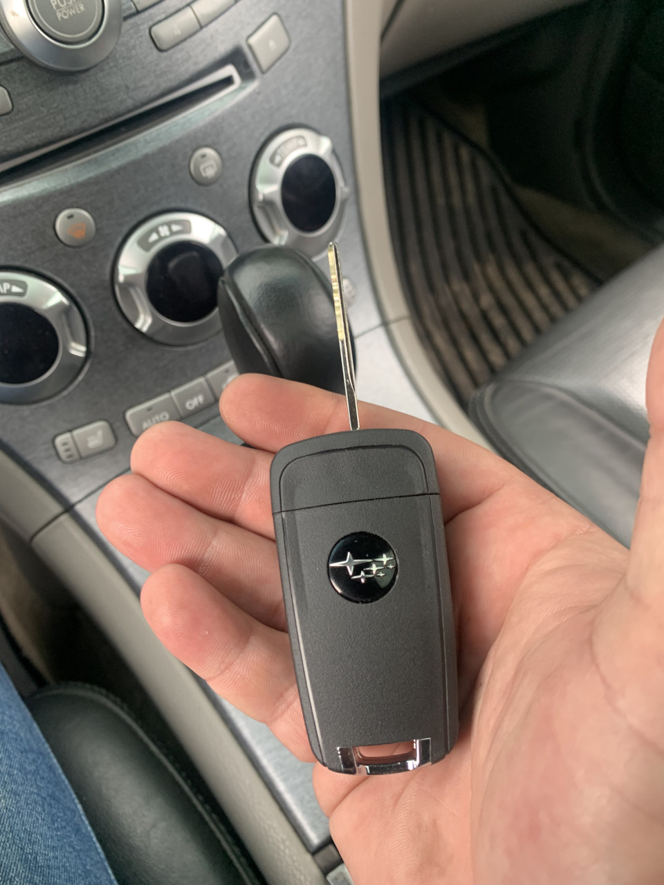 Сделал выкидной ключ и привязал штатную сигнализацию — Subaru Tribeca ...