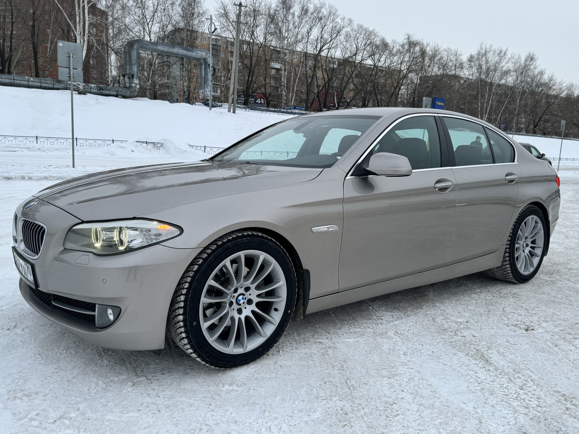 Зимний комплект колес готов. — BMW 5 series (F10), 2 л, 2012 года |  колёсные диски | DRIVE2