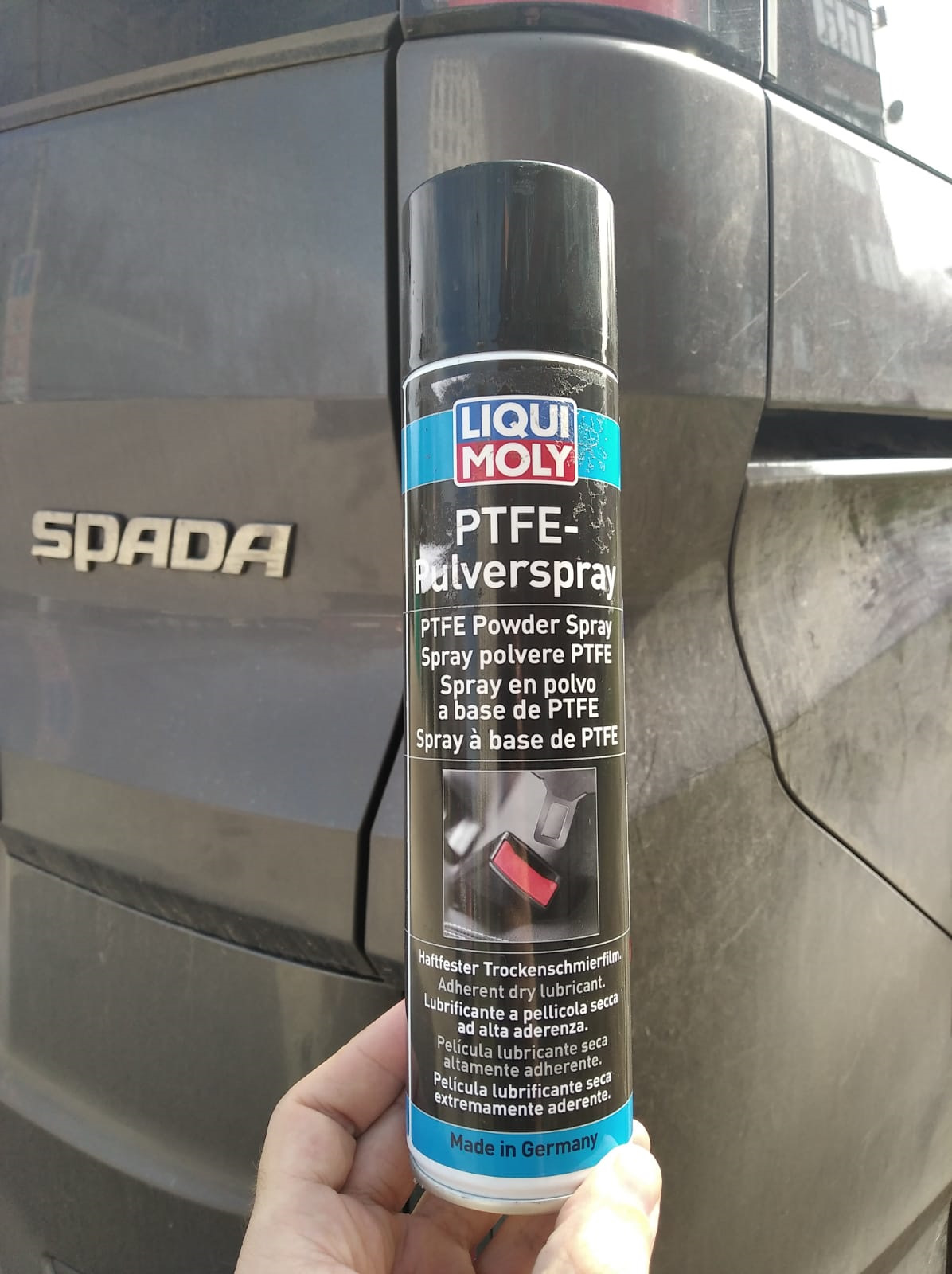 смазка сдвижных дверей