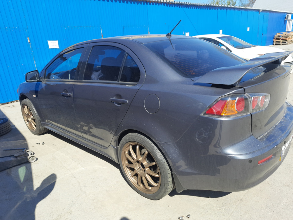 Стоит ли?) — Mitsubishi Lancer X, 2 л, 2007 года | колёсные диски | DRIVE2