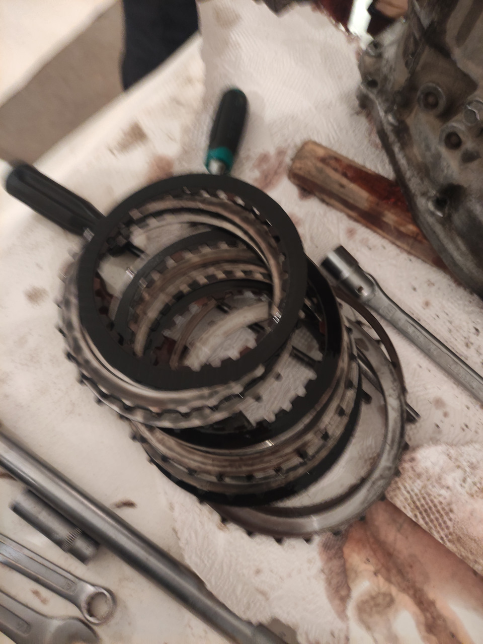 Пакет фрикционов третей передачи — Subaru Legacy (BD/BG/BK)