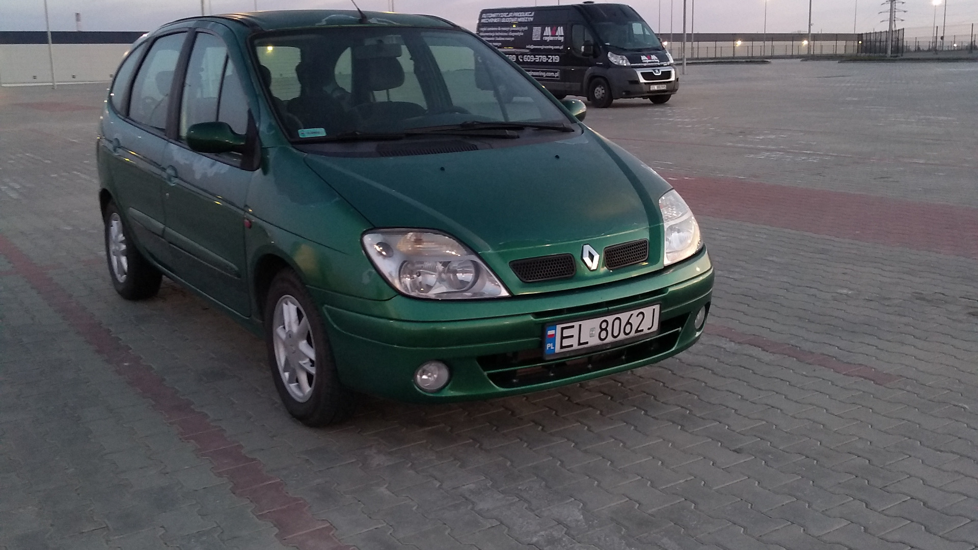 Renault Scenic I 1.9 дизельный 2001 | 1.9dci зелёный металлик на DRIVE2