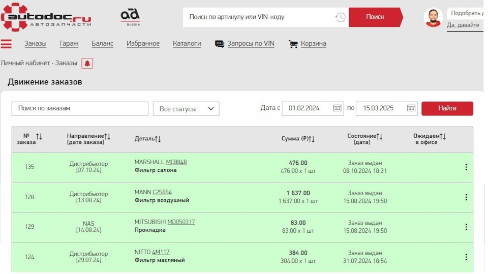 Фото в бортжурнале Mitsubishi ASX. Запчасти на фото: MC8848, C25654, MD050317, NITT0, 4M117, 15032025