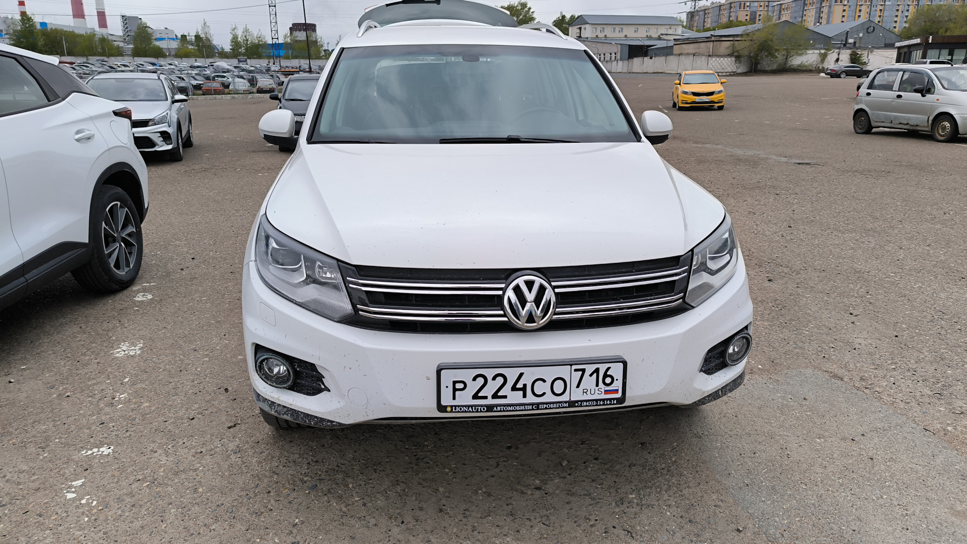 Volkswagen Tiguan (1G) 2.0 дизельный 2011 | Белый трактор на DRIVE2