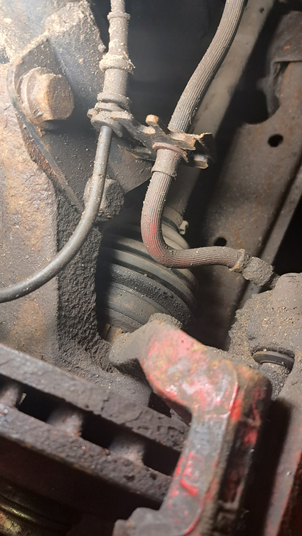 Замена подшипника ступицы, Z-етки и пыльника ШРУС — Opel Vectra B, 1,6 ...