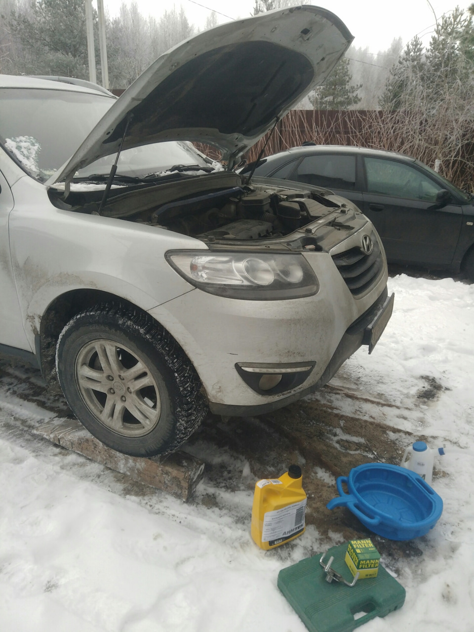 Photo from the logbook Hyundai Santa Fe (2G)