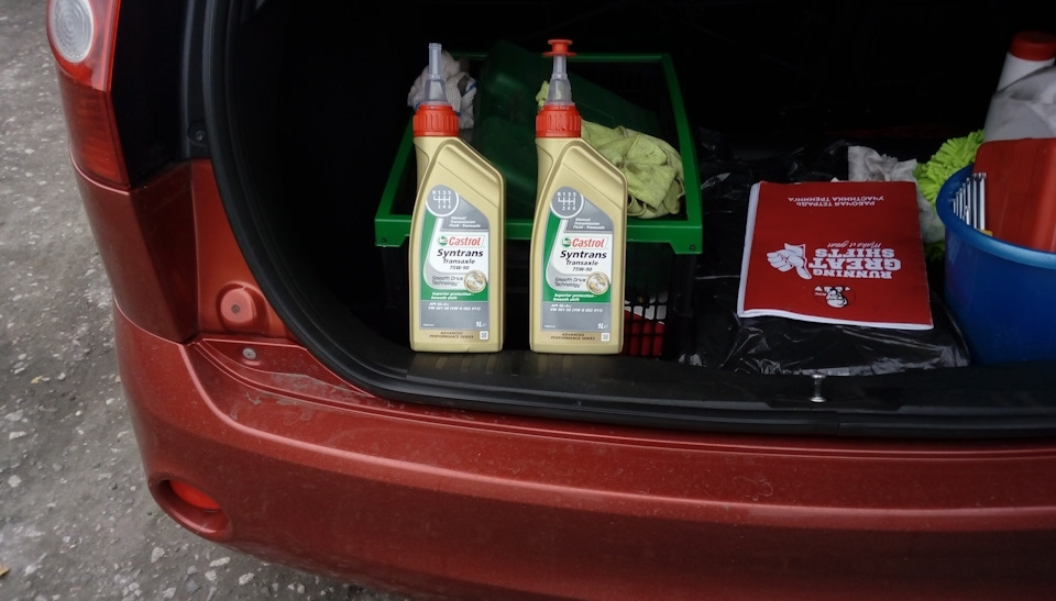 Масло в робот и немного фоток — Ford Fiesta (Mk V), 1,4 л, 2006 года ...