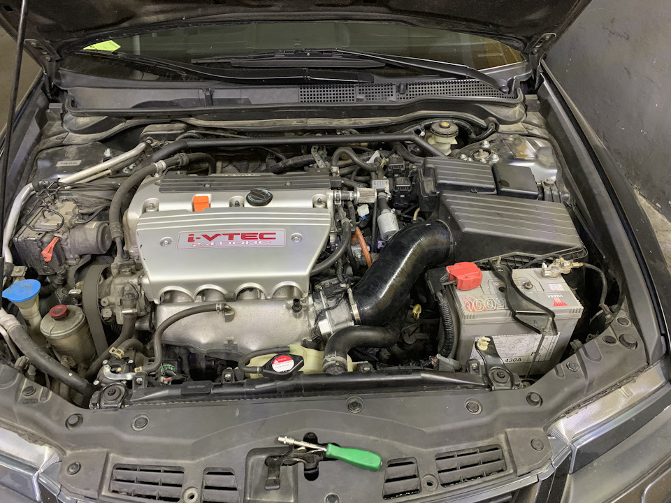 Дроссель от Acura ZDX 70мм и правильная гофра))) — Honda Accord (7G), 2 ...