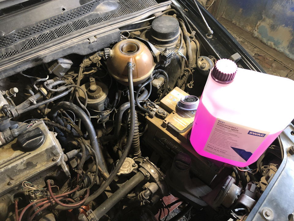 Концентрат антифриз SWAG 30919402 — Volkswagen Golf GTI Mk3. Запчасти на фото: 30919402