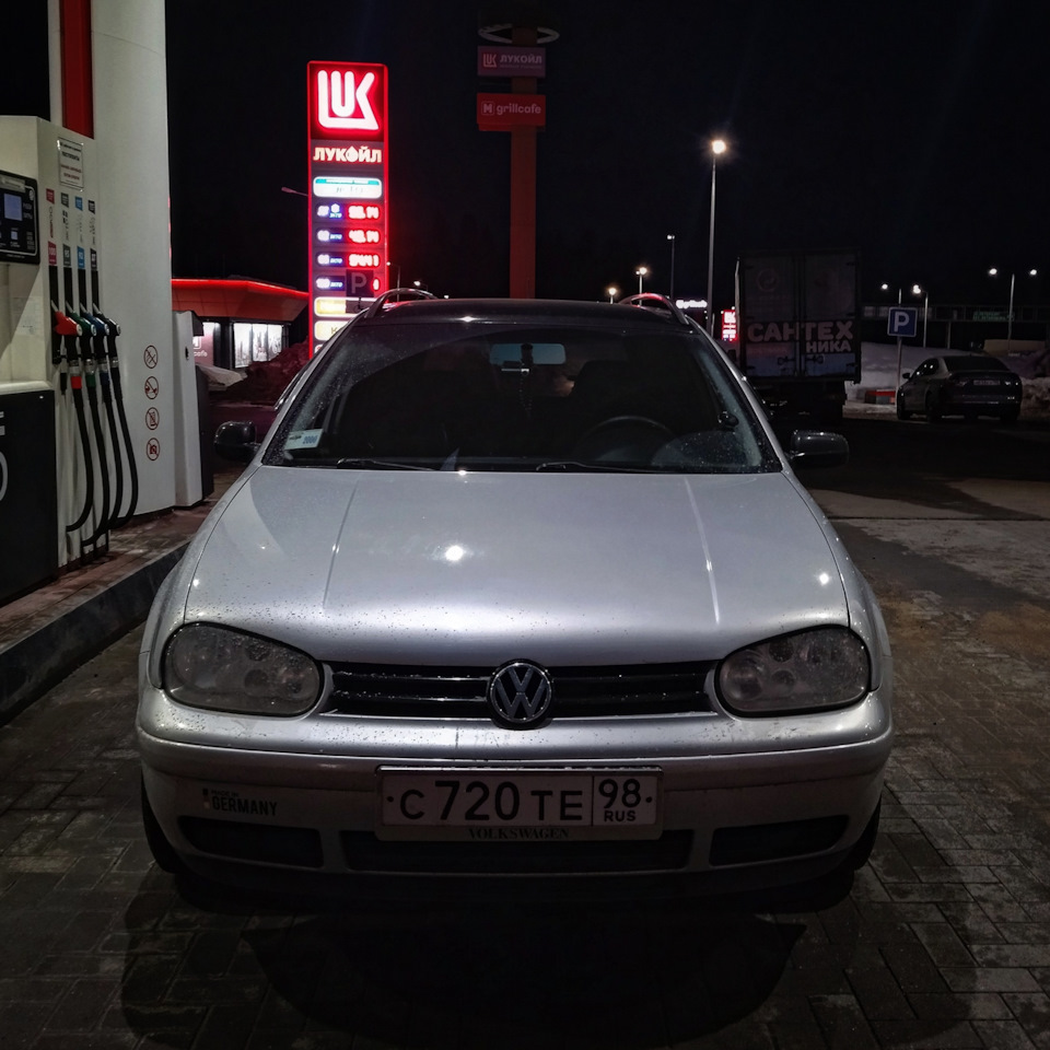 СПБ-Тверь-СПБ — Volkswagen Golf Variant (Mk4), 1,6 л, 1999 года | просто  так | DRIVE2