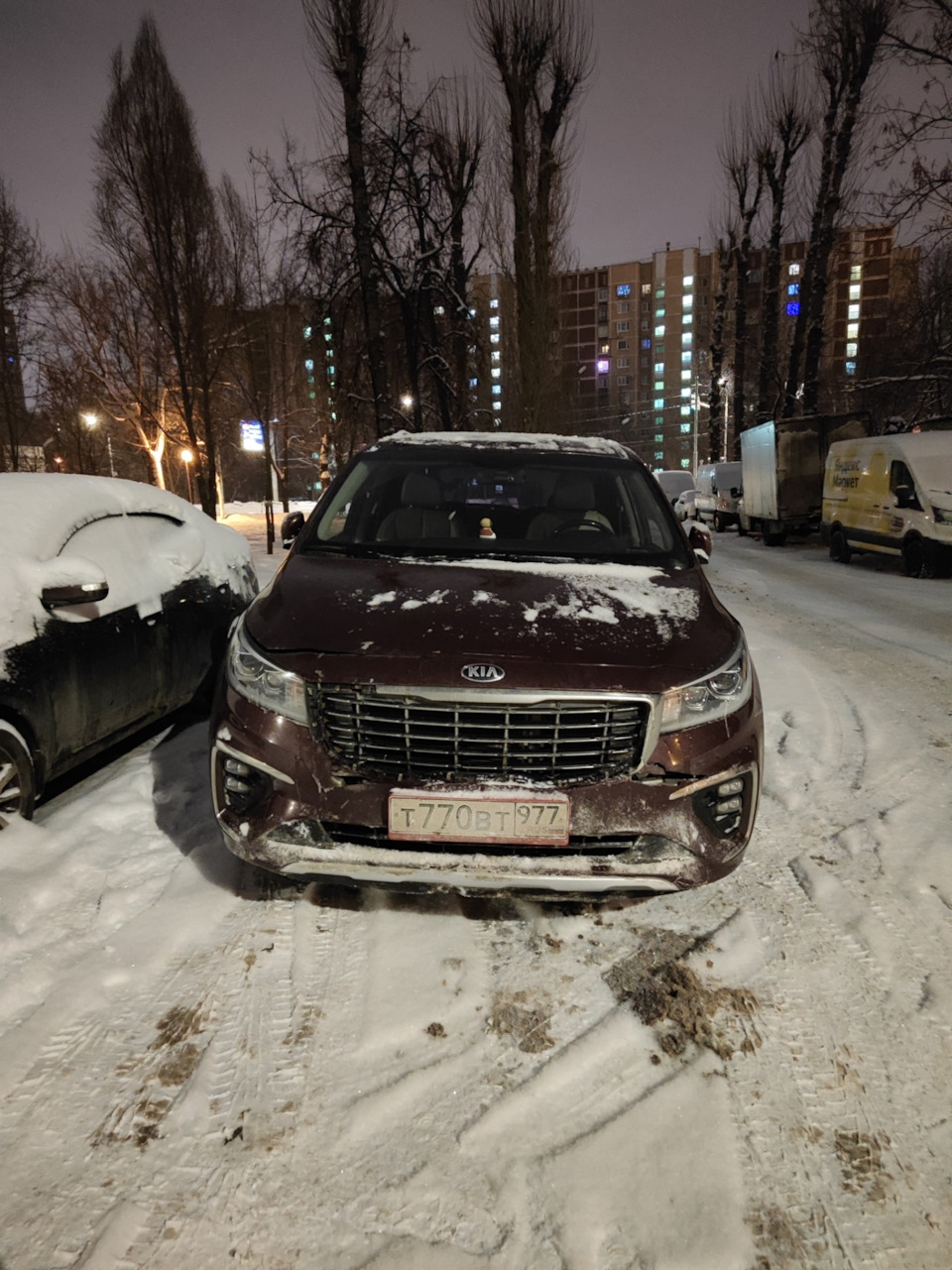 Весëлая дорога домой. — KIA Carnival (3G), 2,2 л, 2019 года | путешествие |  DRIVE2