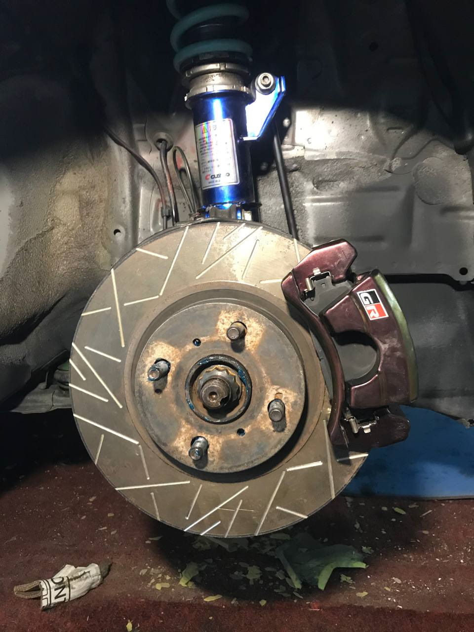 Подвеска, что как и зачем — Toyota Vitz (90), 1,5 л, 2008 года | тюнинг ...