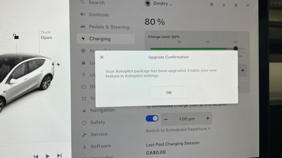 Enhanced Autopilot — Tesla Model Y, 2022 года путешествие DRIVE2