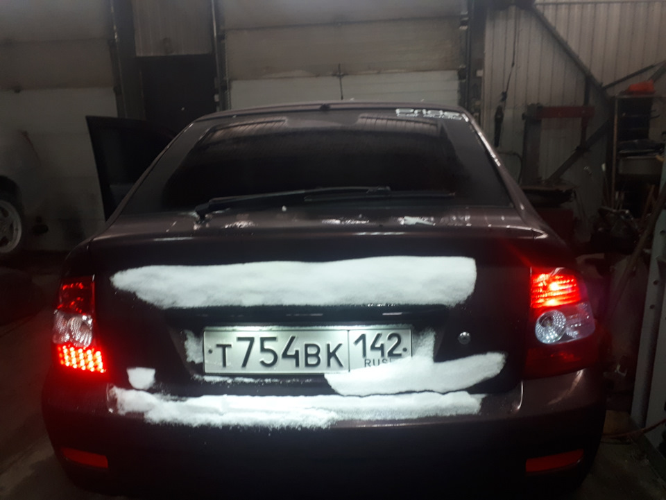 Задние фонари приора 2 — Lada Приора хэтчбек, 1,6 л, 2012 года ...