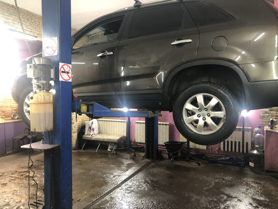Замена ступицы 189600 км — KIA Sorento (2G), 2,2 л, 2010 года | визит ...
