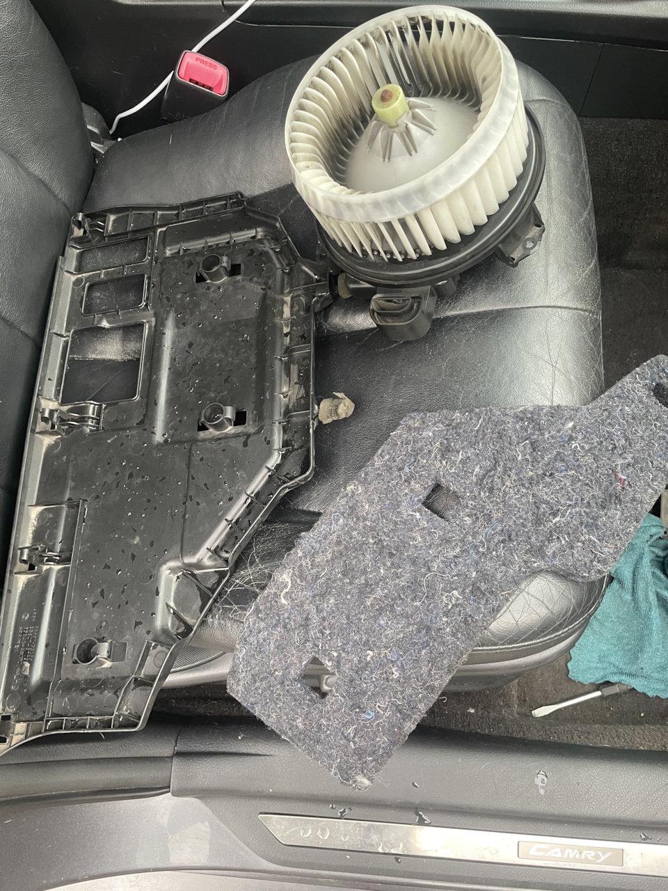 Свист печки — Toyota Camry (XV40), 2,4 л, 2008 года | визит на сервис ...