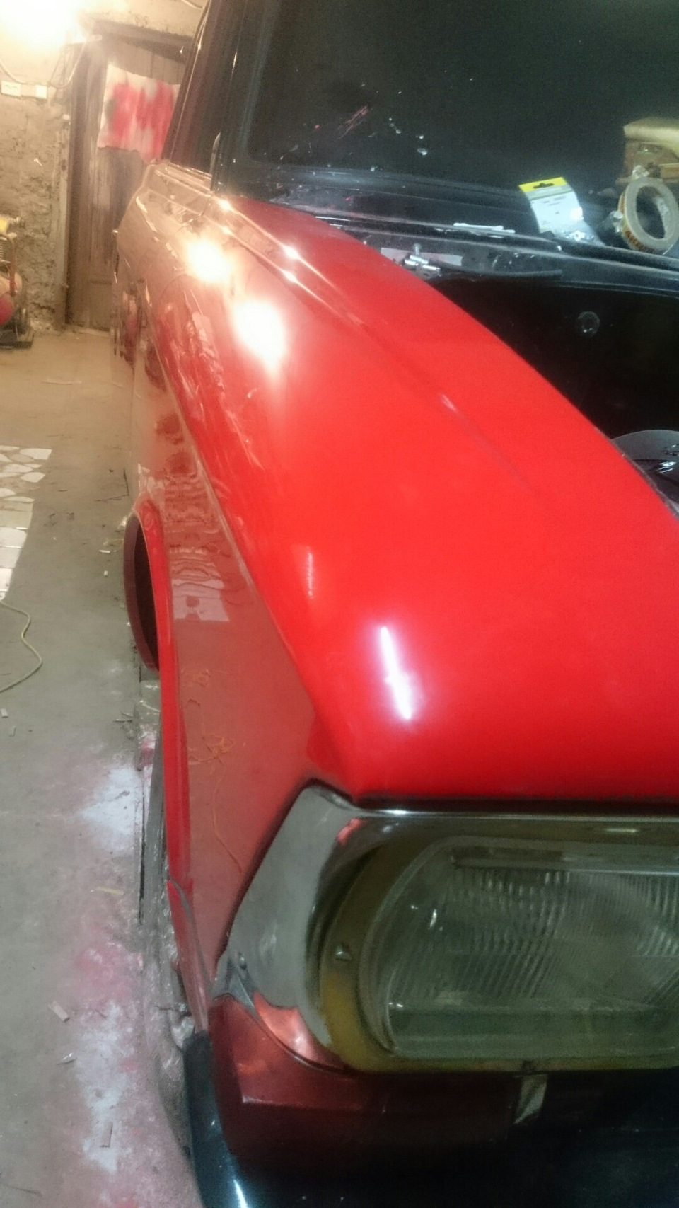 Покраска после покраски — ИЖ Москвич 412, 2 л, 1973 года | кузовной ...