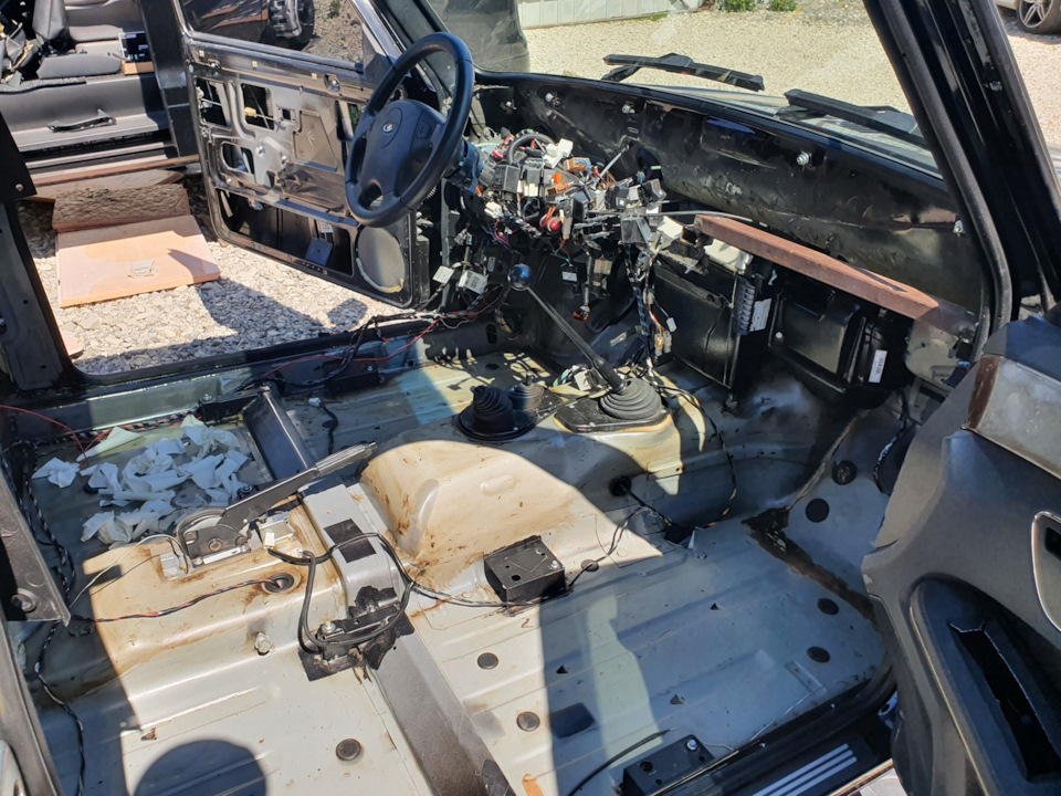 Вибро-шумоизоляция непростой Нивы Урбан — DRIVE2