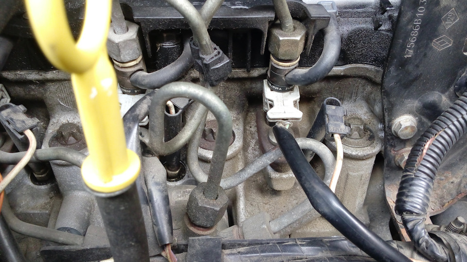 Прописка кодов форсунок Delphi на двигателе K9K 724 — Renault Megane II ...