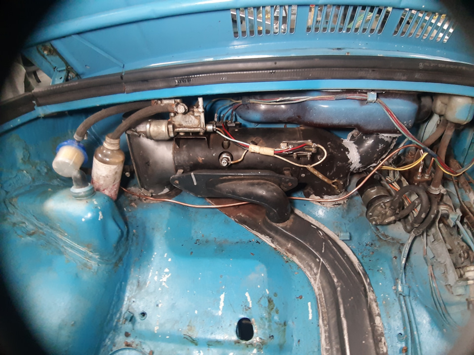 Наконец то привет печка — ЗАЗ 968, 1,2 л, 1988 года | поломка | DRIVE2