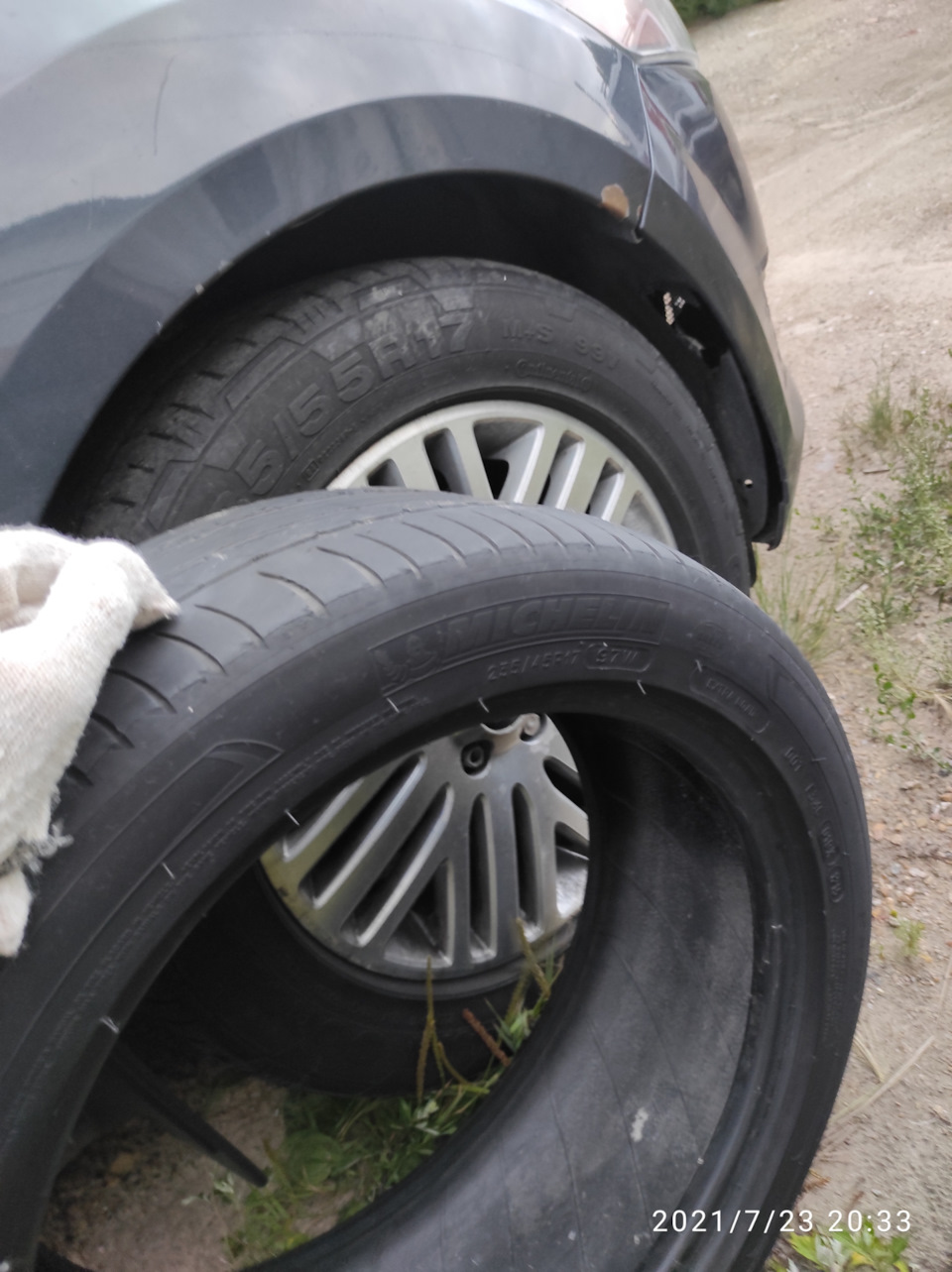 Замена шин — Ford Mondeo IV, 2,3 л, 2008 года | шины | DRIVE2