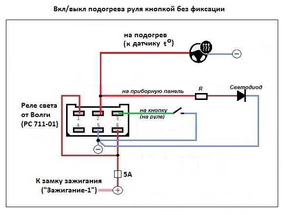 Подогрев руля шевроле круз