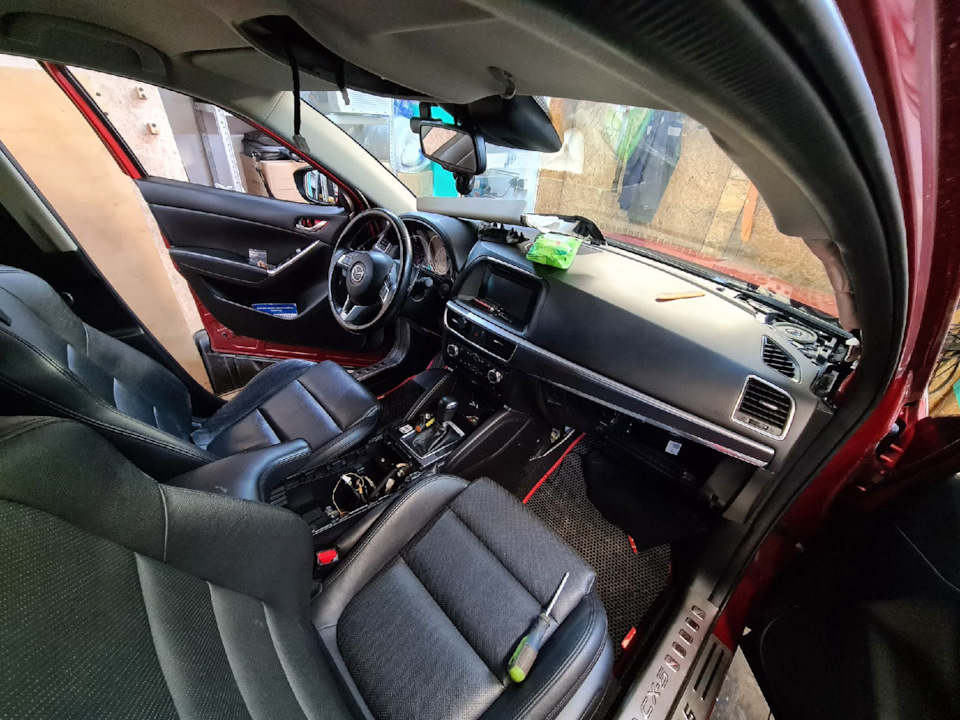 в работе — Mazda CX-5 (1G)