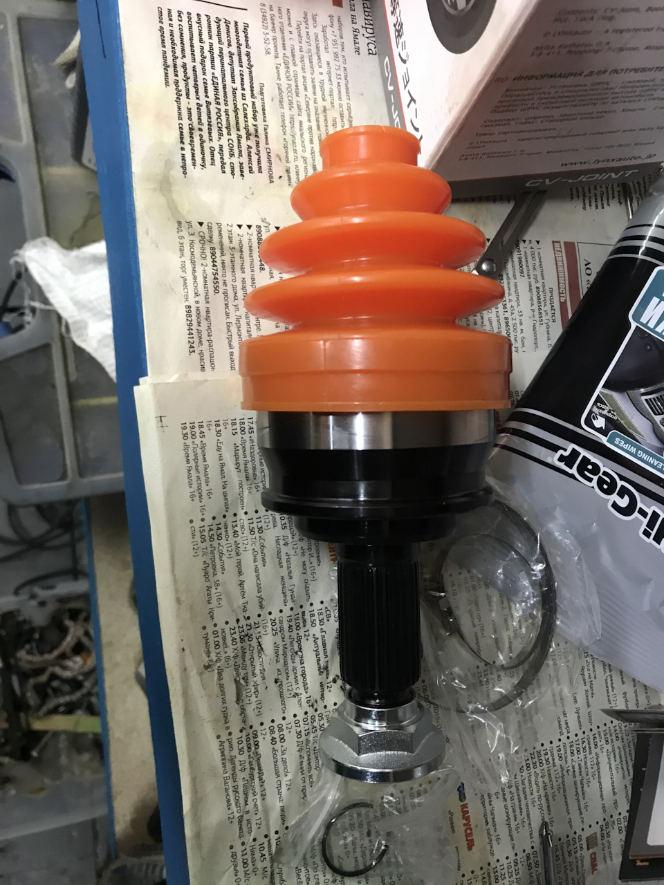 Примерка на шрус, подошёл идеально! — Suzuki Grand Vitara (2G)