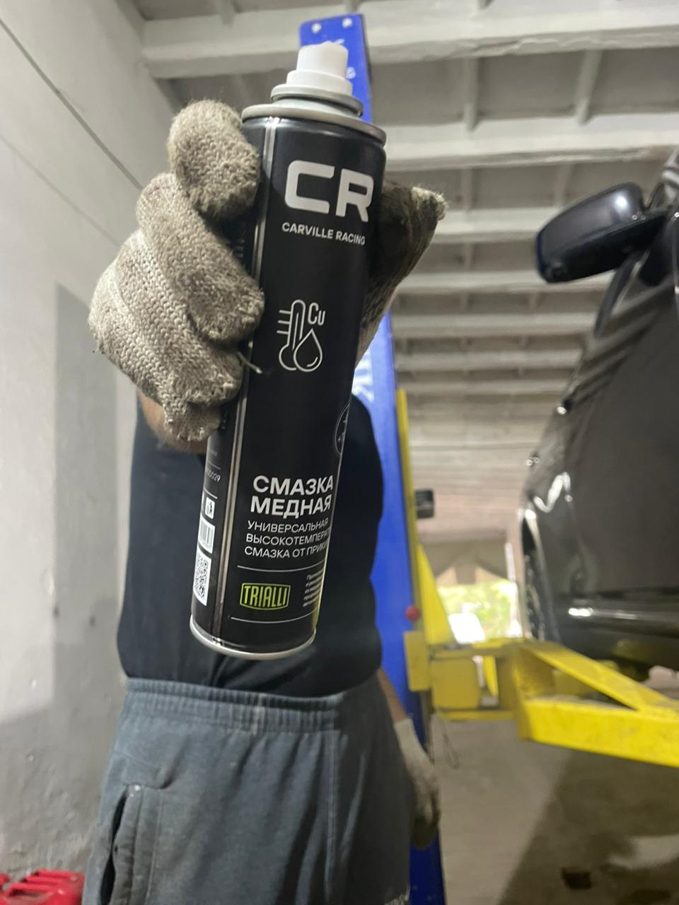 всё добросовестно заливали медной смазкой — Infiniti QX70