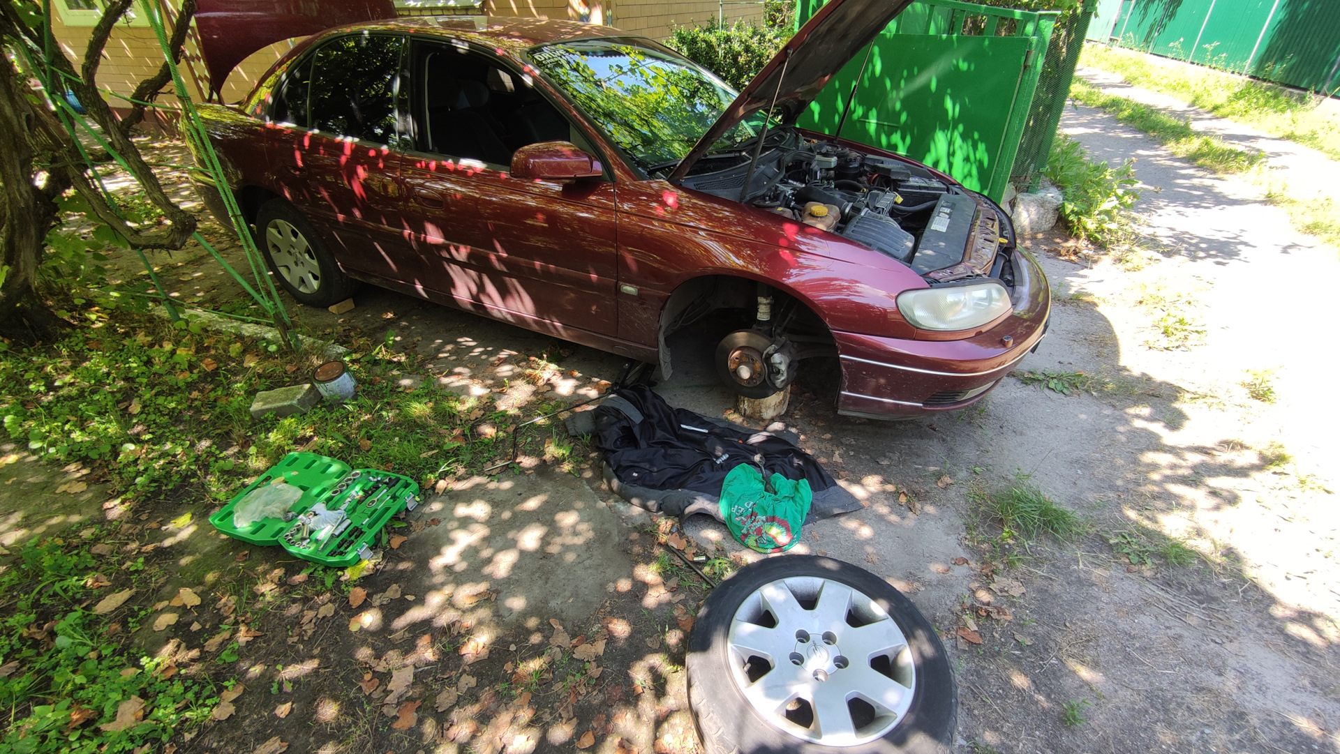 Неожиданная неприятность с ходовой. — Opel Omega B, 2,2 л, 2000 года |  поломка | DRIVE2