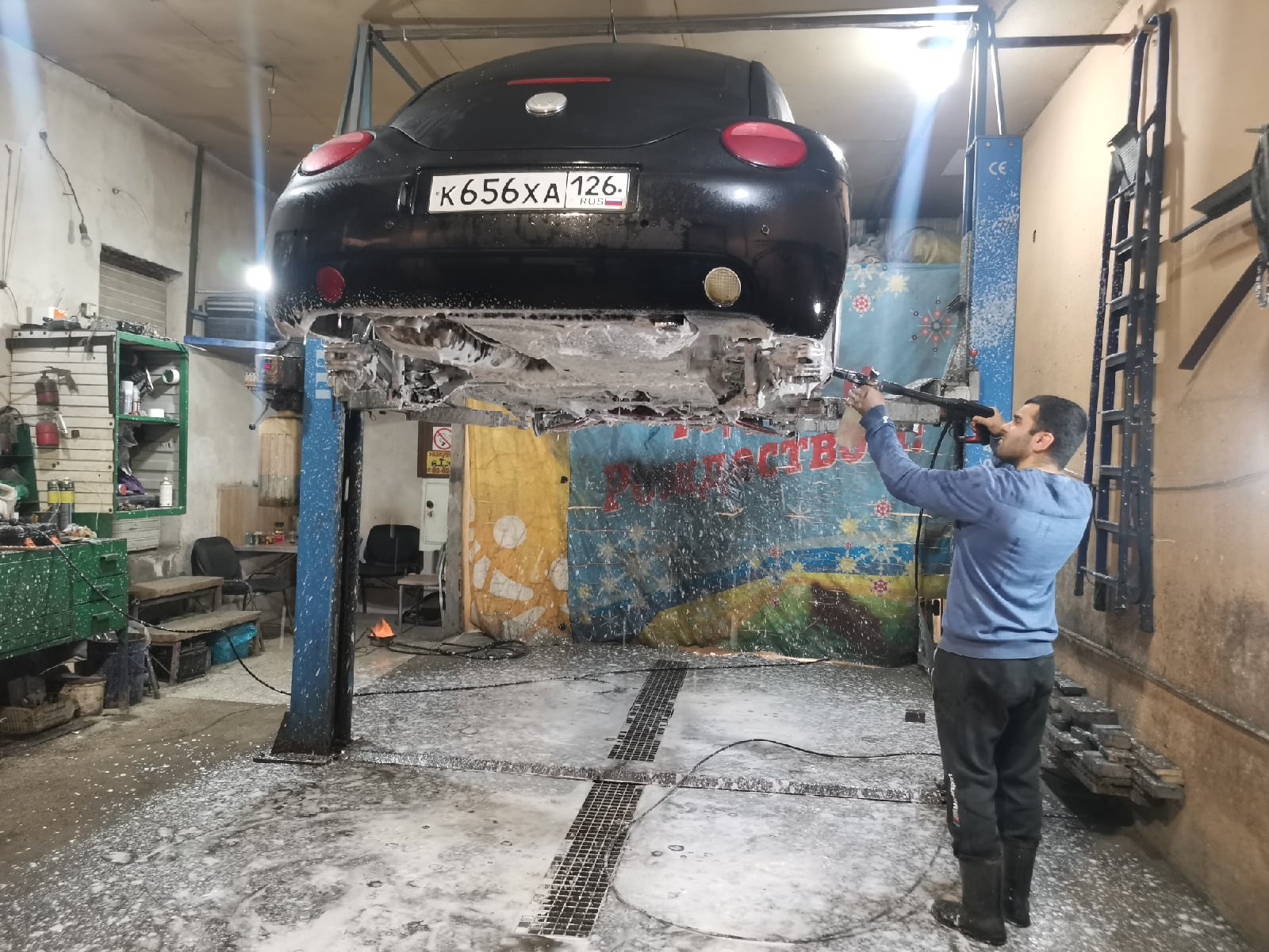 CRV 2 поколение мойка днища