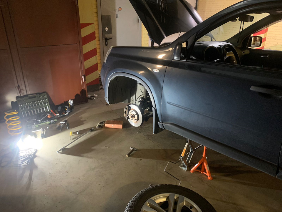 в процессе — Nissan X-Trail II (t31)