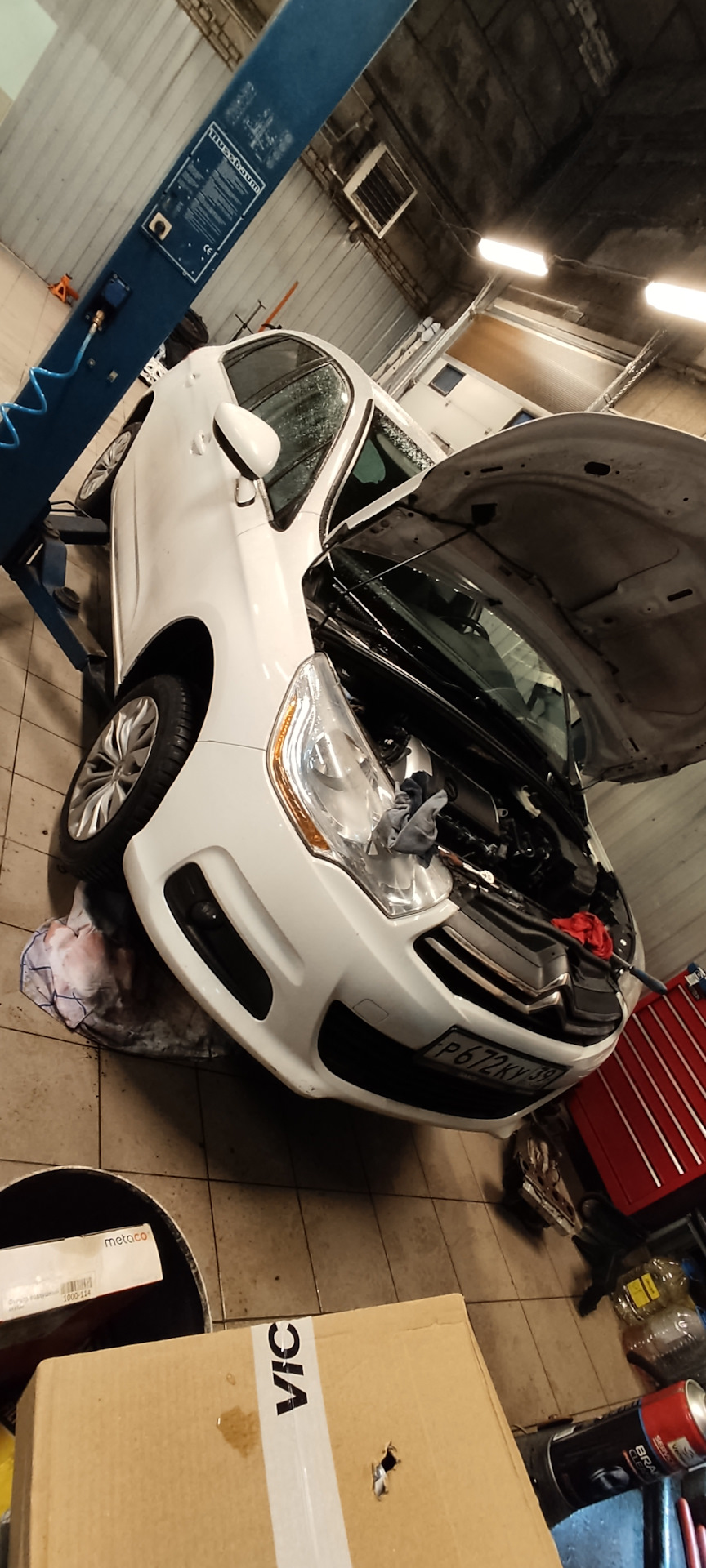 Течь масла с корпуса масляного фильтра ер6 — Citroen C4 (2G), 1,6 л ...