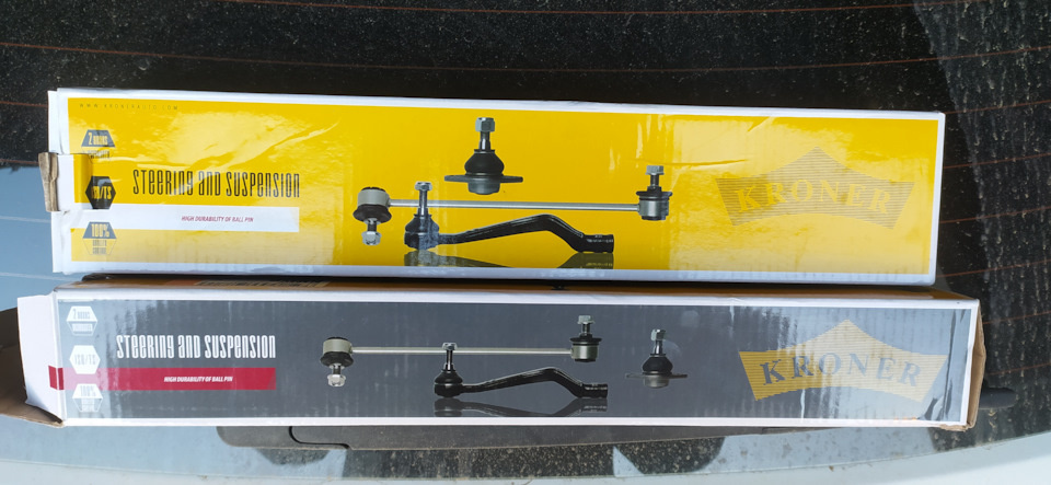 Стойки поперечной устойчивости (линки) с доработкой — Peugeot 308 (1G ...