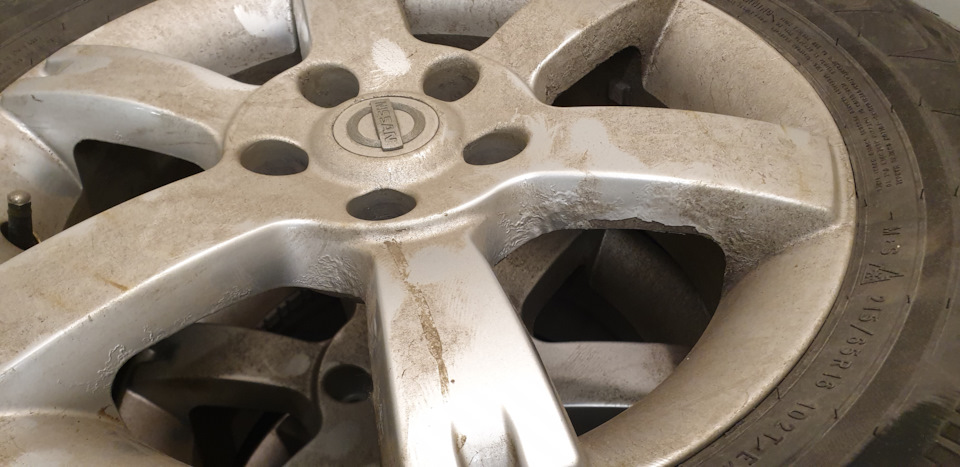 8. Реставрация колесных дисков. Порошковая покраска. — Nissan Qashqai ...