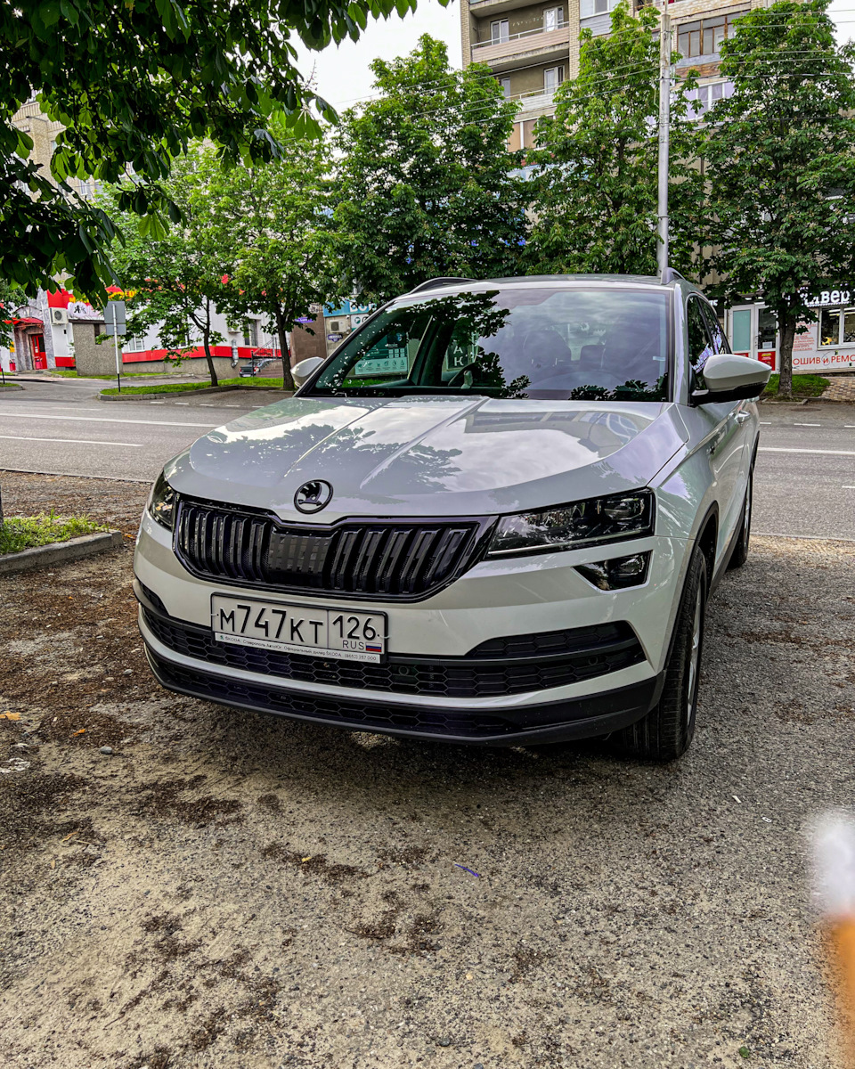 Уход за кузовом Авто/керамический воск, голубая глина… Ч — 2 Результат —  Skoda Karoq, 1,4 л, 2021 года | мойка | DRIVE2