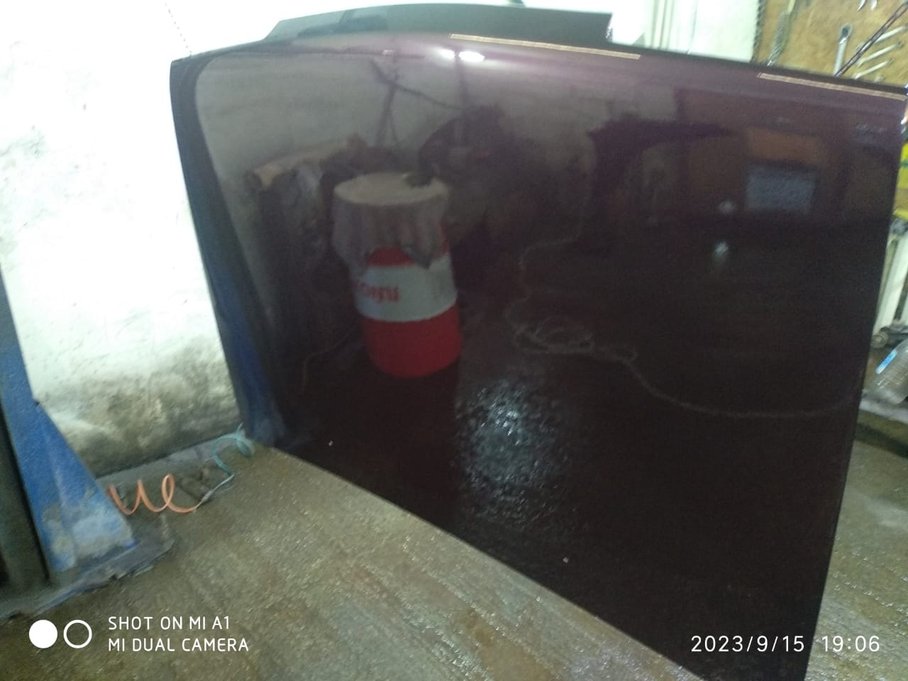 Покраска крыльев и капота (нанесение антигравия) — Lada 2109, 1,5 л ...