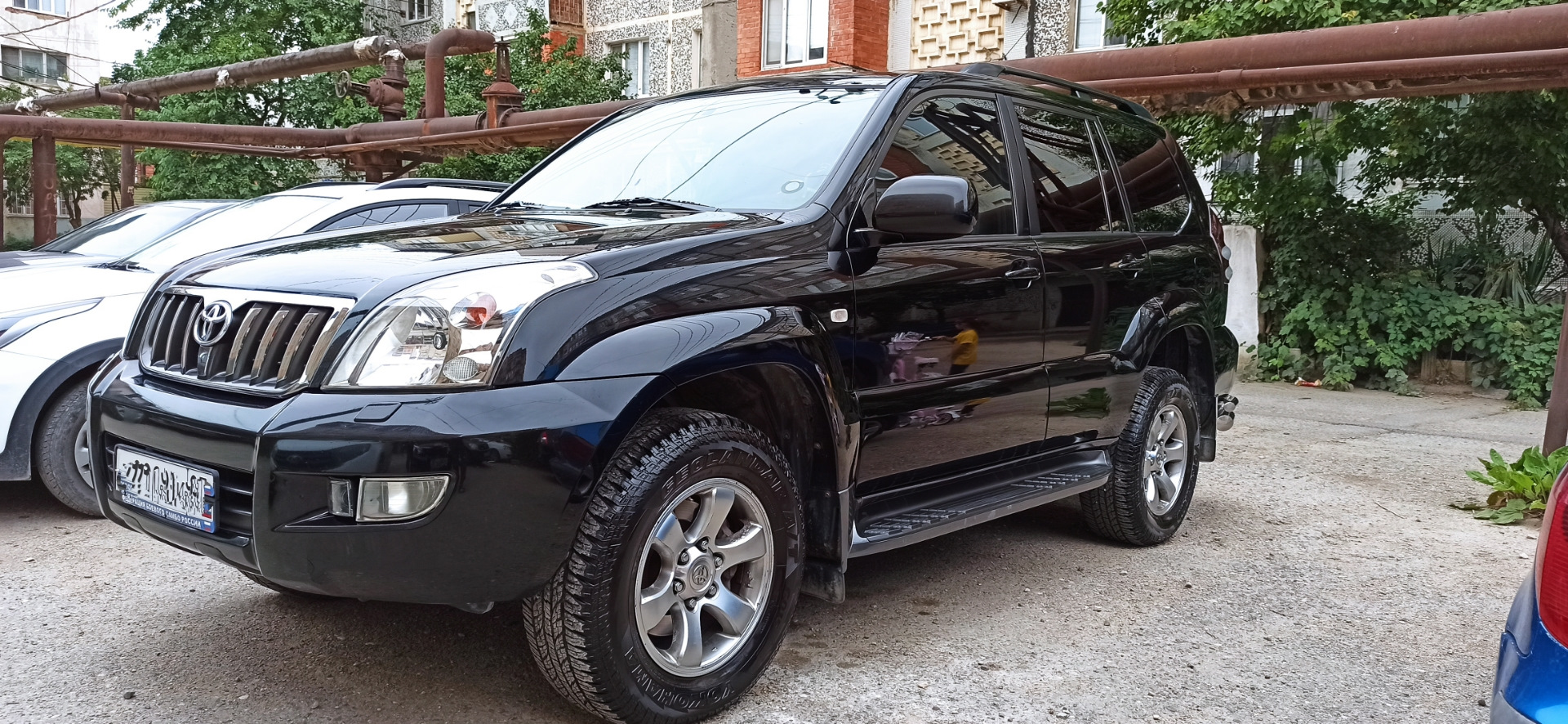 Продажа — Toyota Land Cruiser Prado 120-series, 4 л, 2008 года | продажа  машины | DRIVE2