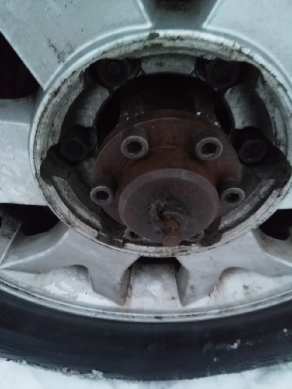 Крышки хабов — SsangYong Rexton (1G), 2,3 л, 2006 года | своими руками ...