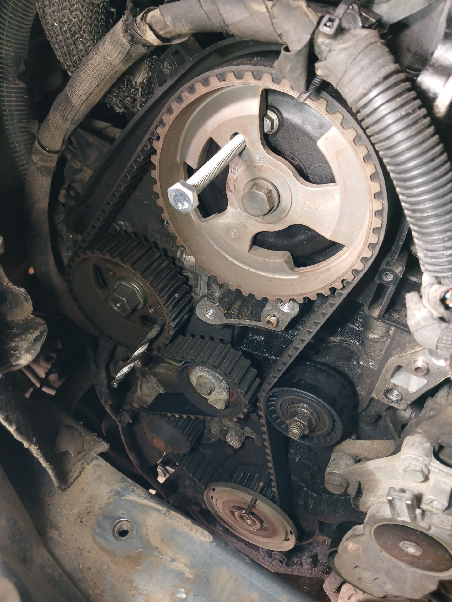 Замена комплекта ГРМ и сопутствующего — Citroen C5 (2G), 1,6 л, 2009 ...