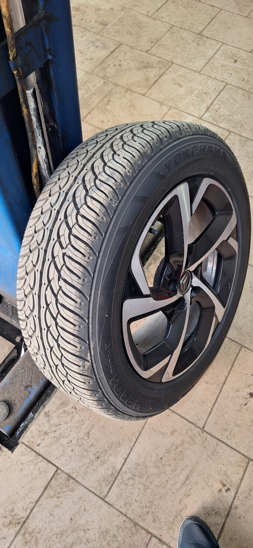 Photo from the logbook Citroen C5 Aircross