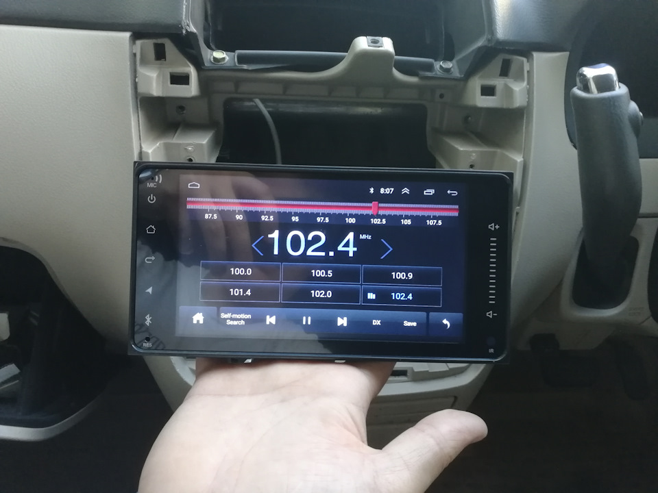 Новый магнитофон из Китая — Toyota Ipsum (21), 2,4 л, 2002 года ...
