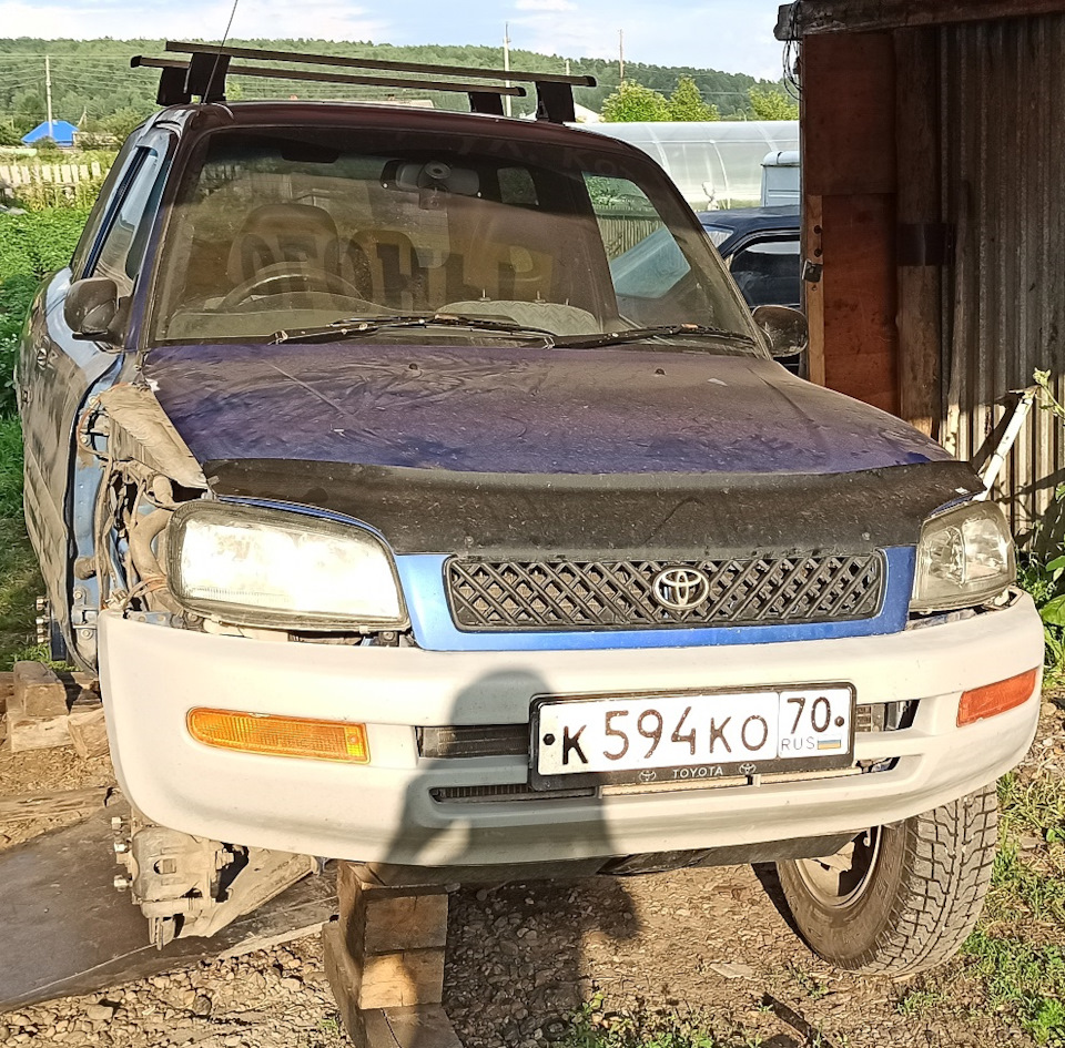 Ремонт порогов, арок – середина пути. — Toyota RAV4 (I), 2 л, 1994 года |  кузовной ремонт | DRIVE2