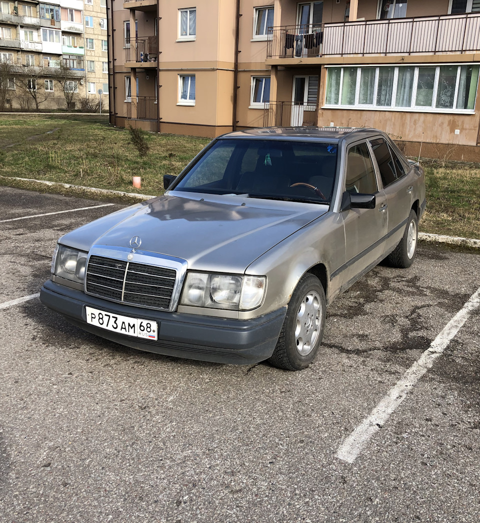 Постановка на учет. — Mercedes-Benz E-class (W124), 2 л, 1989 года |  покупка машины | DRIVE2